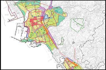 都市計画図